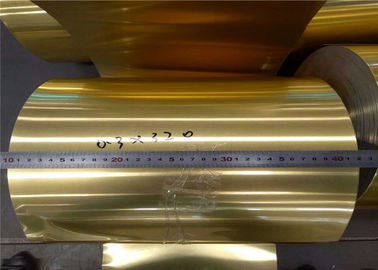 Gebrauchsklimaanlage Folie A8011- O des Aluminiumepoxidharzes hydrophobe Goldfarb