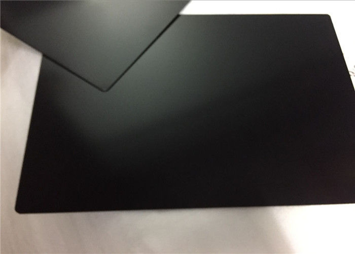 Schwarzes anodisierte vor gebürstetes Spiegel-Ende anodisiertes Aluminiumblatt 800 - 2650mm die Breite